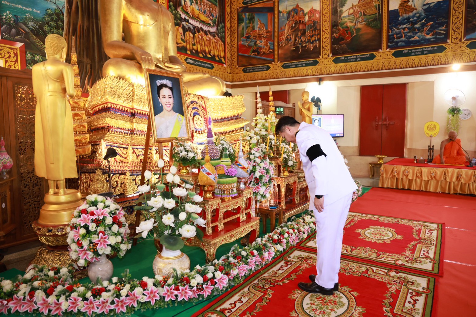 จังหวัดกำแพงเพชรจัดพิธีเจริญพระพุทธมนต์ถวายพระราชกุศล เฉลิมพระเกียรติ สมเด็จพระนางเจ้าสุทิดา พัชรสุธาพิมลลักษณ พระบรมราชินี เนื่องในโอกาสมหามงคลเฉลิมพระชนมพรรษา&nbsp;4&nbsp;รอบ&nbsp;3&nbsp;มิถุนายน&nbsp;2569