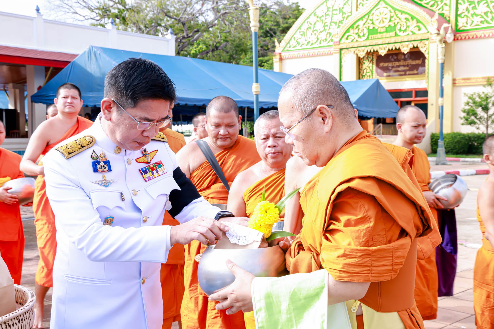 จังหวัดกำแพงเพชรประกอบพิธีบำเพ็ญกุศลและทำบุญตักบาตร สัตตมวาร (7 วัน) เพื่อถวายเป็นพระกุศล แด่สมเด็จพระเจ้าลูกเธอ เจ้าฟ้าพัชรกิติยาภา นเรนทิราเทพยวดี กรมหลวงราชสาริณีสิริพัชร มหาวัชรราชธิดา