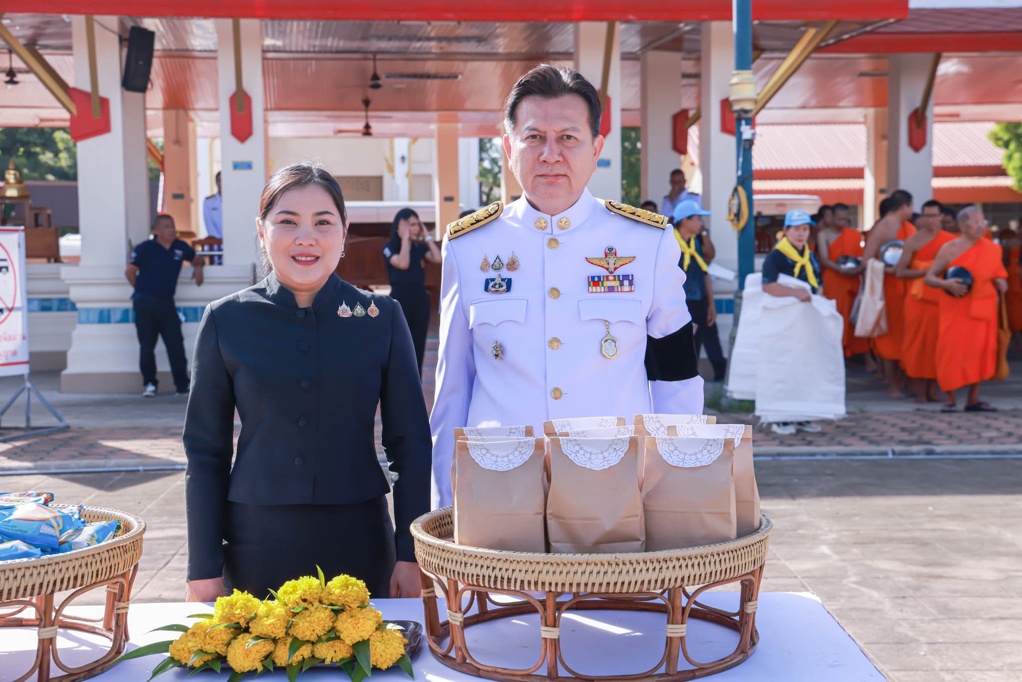 จังหวัดกำแพงเพชรประกอบพิธีบำเพ็ญกุศลและทำบุญตักบาตรครบรอบ 15 วัน (ปัญรสมวาร) เพื่อถวายเป็นพระกุศล แด่สมเด็จพระเจ้าลูกเธอ เจ้าฟ้าพัชรกิติยาภา นเรนทิราเทพยวดี กรมหลวงราชสาริณีสิริพัชร มหาวัชรราชธิดา