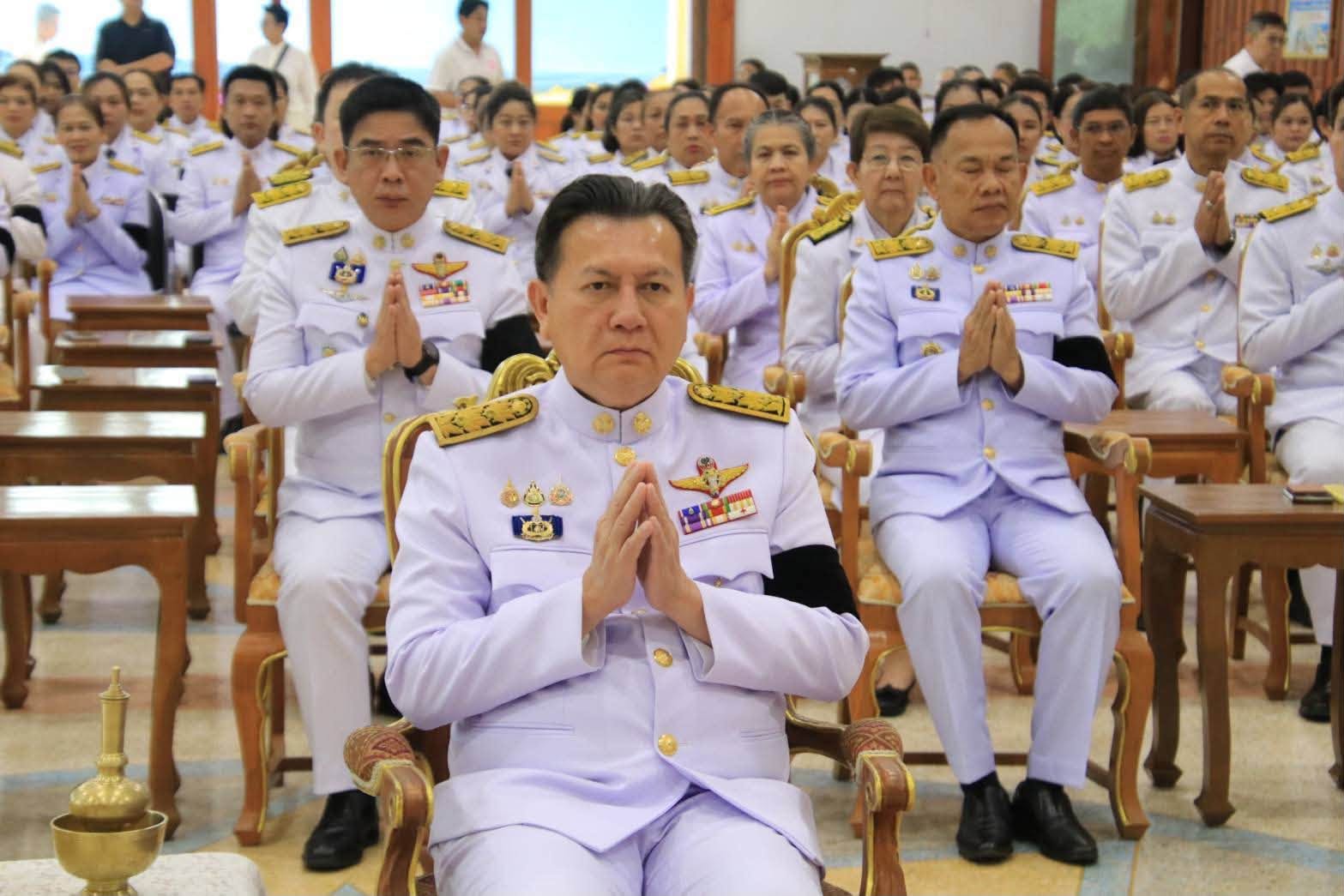 จังหวัดกำแพงเพชรจัดพิธีบำเพ็ญกุศลและทำบุญตักบาตร ในวาระครบ 50 วัน (ปัญญาสมวาร) แห่งการสิ้นพระชนม์ อุทิศถวายเป็นพระกุศลแด่สมเด็จพระเจ้าลูกเธอ เจ้าฟ้าพัชรกิติยาภา นเรนทิราเทพยวดี กรมหลวงราชสาริณีสิริพัชร มหาวัชรราชธิดา