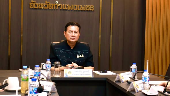 จังหวัดกำแพงเพชรร่วมประชุมเฉพาะกิจอำนวยการจัดระเบียบสังคมของกระทรวงมหาดไทย( ชุดเฉพาะกิจอำนวยการจัดระเบียบสังคม (ฉกอ.)ครั้งที่ 2/2569 ผ่านระบบสื่ออิเล็กทรอนิกส์ (โปรแกรม Zoom Meetin)
