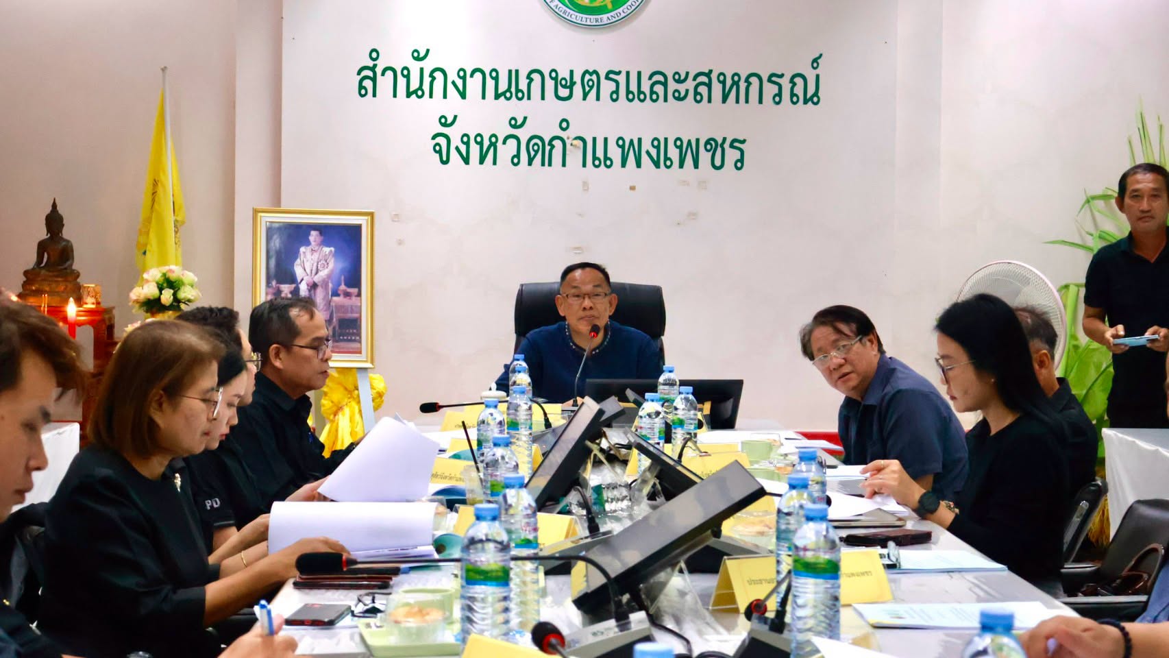 จังหวัดกำแพงเพชรจัดการประชุมคณะกรรมการบริหารงานอาสาสมัครเกษตรจังหวัด ครั้งที่ 1/2569