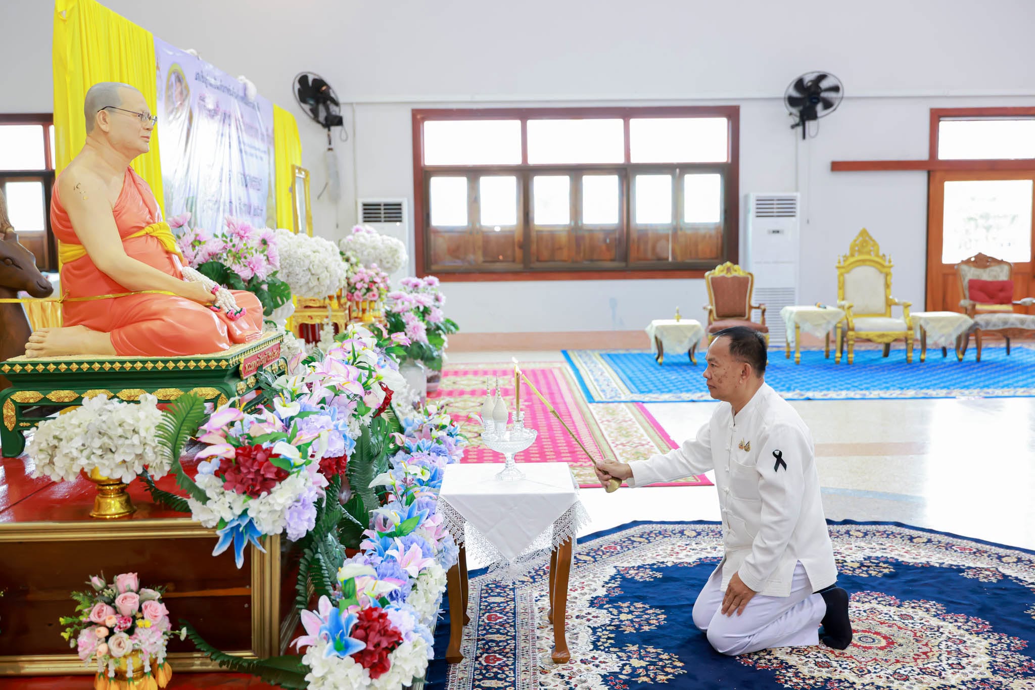 รองผู้ว่าฯ กำแพงเพชร ประธานพิธีบำเพ็ญกุศลทักษิณานุปทาน ครบรอบ 2 ปี แห่งการมรณภาพ พระเทพวชิรเมธี อดีตเจ้าคณะจังหวัดกำแพงเพชร