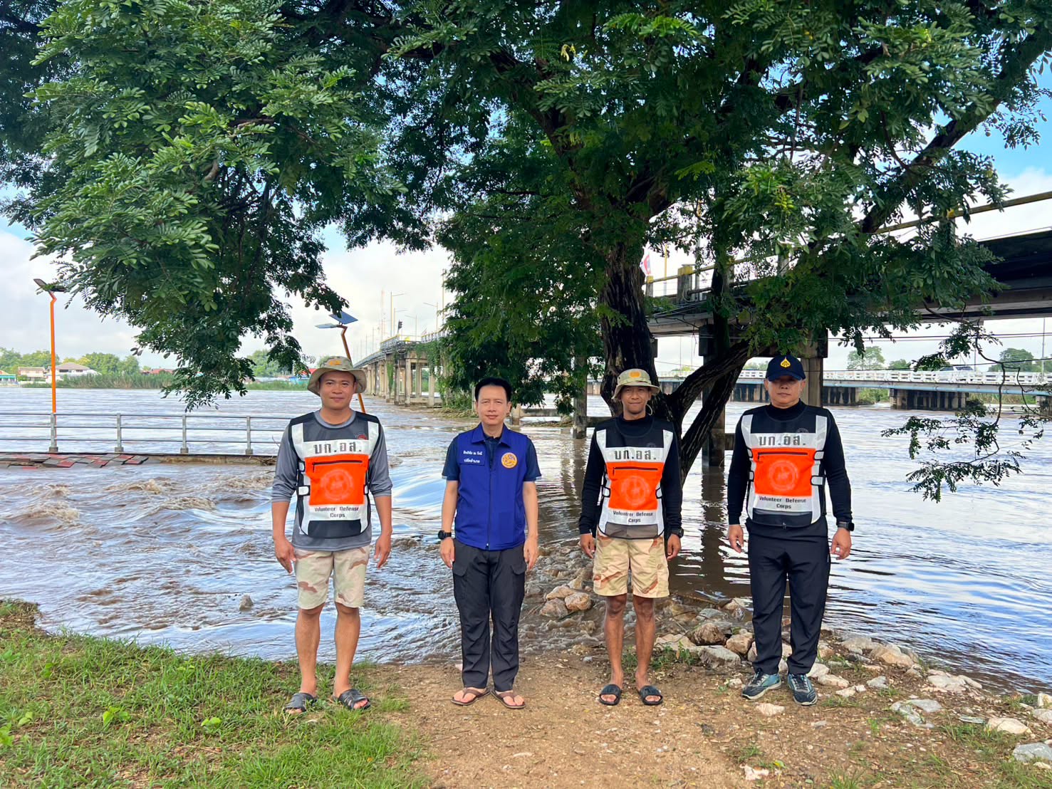 อำเภอคลองขลุงขอชี้แจงข้อเท็จจริง กรณีข่าว &ldquo;เขื่อนแตก บริเวณฝั่งท่ามะเขือ 